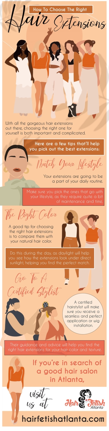 With all the gorgeous hair extensions out there, choosing the right one for yourself is both important and complicated.