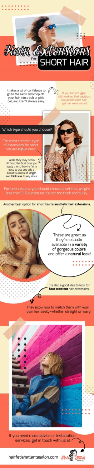 Things you need to about hair extensions for short hair